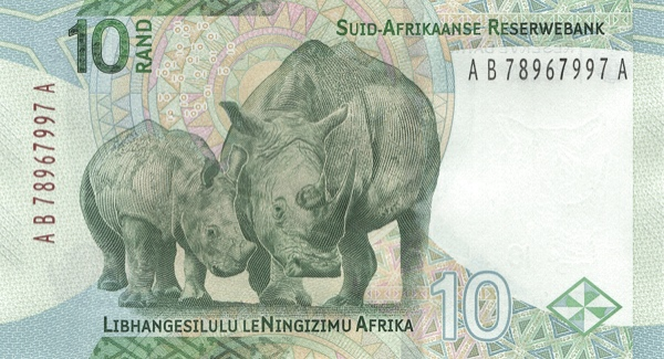 PN148 South Africa - 10 Rand Year 2023